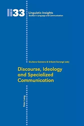 Discourse, Ideology and Specialized Communication cover