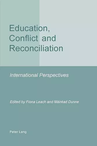 Education, Conflict and Reconciliation cover