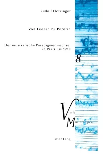 Von Leonin zu Perotin cover