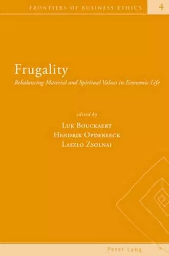 Frugality cover