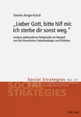 «Lieber Gott, Bitte Hilf Mir. Ich Sterbe Dir Sonst Weg.» cover