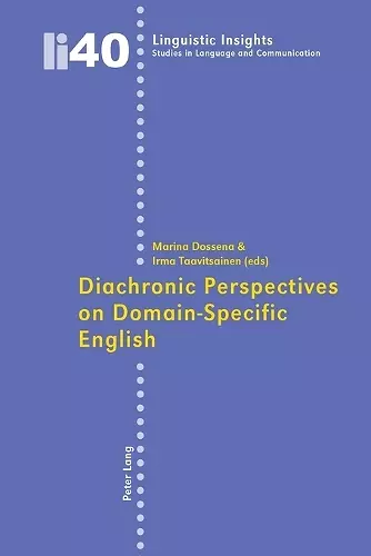 Diachronic Perspectives on Domain-specific English cover