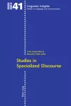 Studies in Specialized Discourse cover