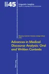 Advances in Medical Discourse Analysis: Oral and Written Contexts cover