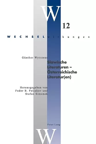 Slawische Literaturen - Oesterreichische Literatur(en) cover