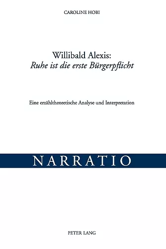 Willibald Alexis cover