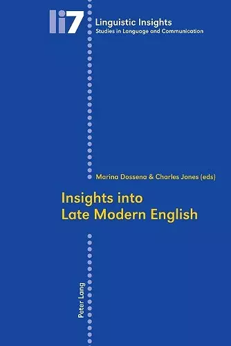 Insights into Late Modern English cover