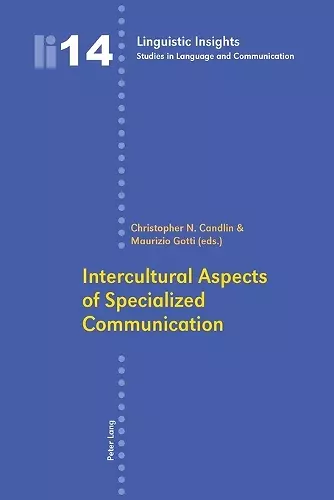 Intercultural Aspects of Specialized Communication cover