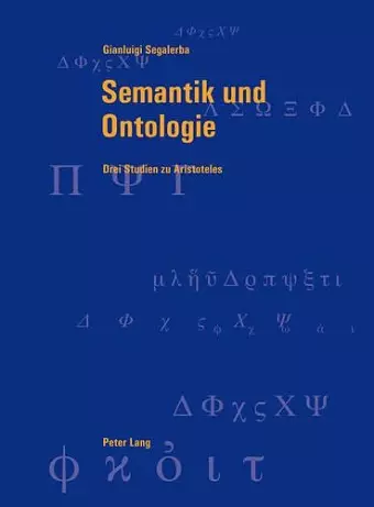 Semantik Und Ontologie cover