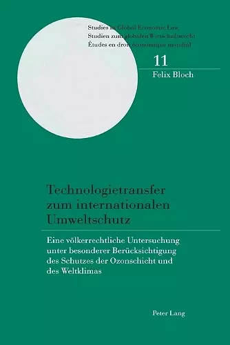 Technologietransfer zum internationalen Umweltschutz cover