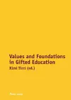 Values and Foundations in Gifted Education cover