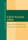 CIUTI-Forum 2006 cover