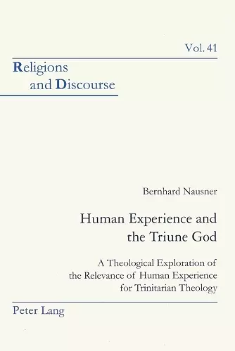 Human Experience and the Triune God cover