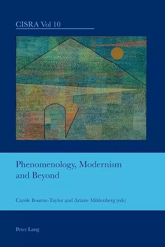 Phenomenology, Modernism and Beyond cover