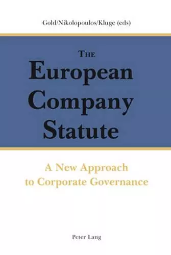 The European Company Statute cover