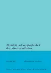 Aktualitaet Und Vergaenglichkeit Der Leitwissenschaften cover