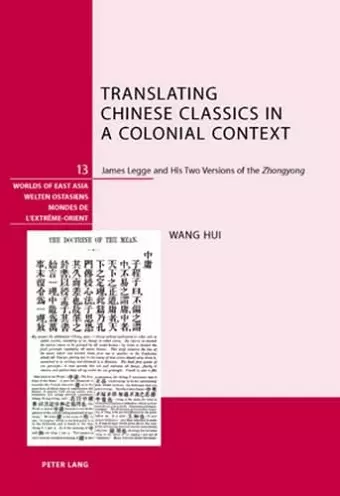 Translating Chinese Classics in a Colonial Context cover