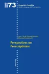 Perspectives on Prescriptivism cover