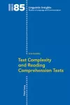 Text Complexity and Reading Comprehension Tests cover