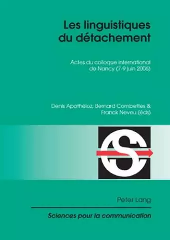 Les Linguistiques Du Daetachement cover