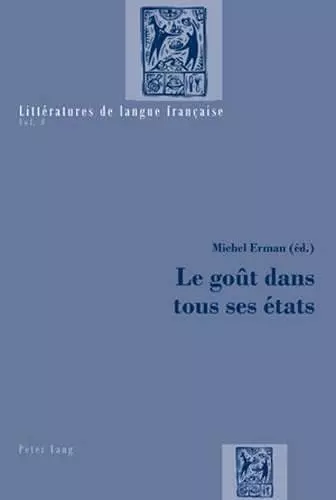 Le Goût Dans Tous Ses États cover