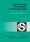 Apprentissage Automatique de la Morphologie cover