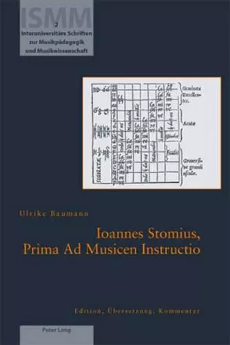 Ioannes Stomius, Prima Ad Musicen Instructio cover