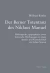 Der Berner Totentanz Des Niklaus Manuel cover