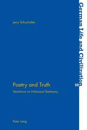 Poetry and Truth cover