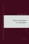 Seferis and Elytis as Translators cover