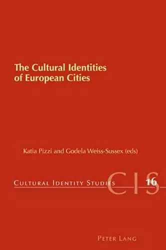 The Cultural Identities of European Cities cover