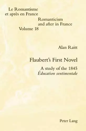 Flaubert’s First Novel cover