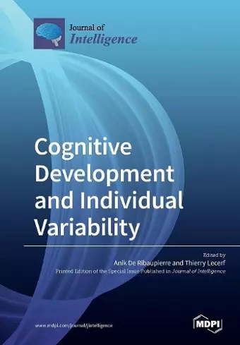 Cognitive Development and Individual Variability cover