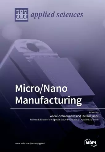 Micro/Nano Manufacturing cover