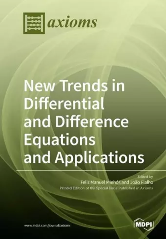 New Trends in Differential and Difference Equations and Applications cover