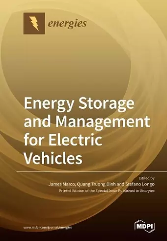 Energy Storage and Management for Electric Vehicles cover