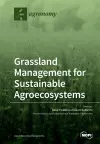 Grassland Management for Sustainable Agroecosystems cover