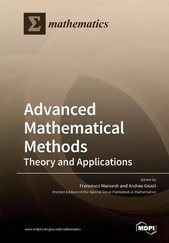 Advanced Mathematical Methods cover