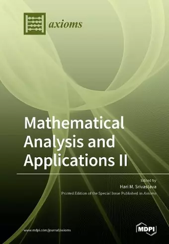 Mathematical Analysis and Applications II cover