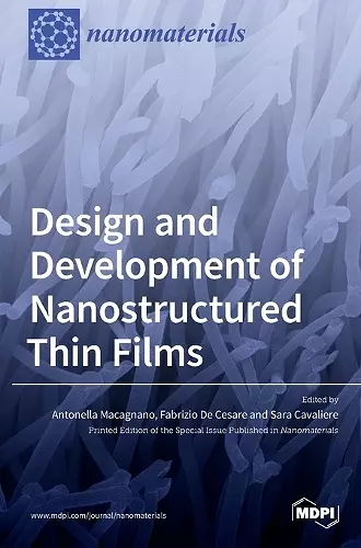 Design and Development of Nanostructured Thin Films cover