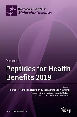 Peptides for Health Benefits 2019 cover