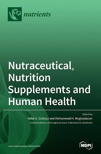 Nutraceutical, Nutrition Supplements and Human Health cover