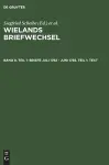 Wielands Briefwechsel cover