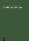Raeume DES Wissens Repraesentation Codierung Spur cover