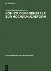 Vom Studium Generale Zur Hochschulreform Die Oberaudorfer Gespraeche Als Forum Gewerkschaftlicher cover