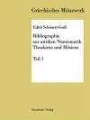 Bibliographie Zur Antiken Numismatik Thrakiens Und Moesiens cover