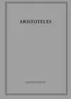 Aristoteles, Band 18/VI, Opuscula VI cover