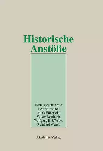 Historische Anstöße cover