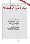 Deutschlands Krise Und Konjunktur 1924 1934 cover