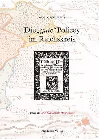 Die Gute Policey Im Fränkischen Reichskreis cover